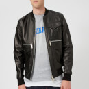 Dsquared2 Men's Lamb Leather Jacket - Black