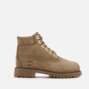 Timberland Kids' 6 Inch Premium Waterproof Leather Boots - New Greige Waterbuck