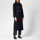 Mackage Women's Elodie Long Wool Coat - Navy