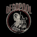 Marvel Deadpool Vintage Circle Sweatshirt - Black