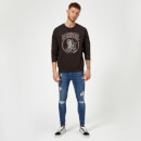 Marvel Deadpool Vintage Circle Sweatshirt - Black