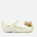 Mini Melissa Toddlers' Ultragirl Fairy Bow Ballet Flats - Pearl