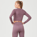 Shape Seamless Crop Top - Mauve - S