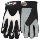 Coyote MTB/BMX Full Finger Cycling Gloves - Black/White