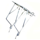Trans-X Adjustable Black Alloy Pannier Rack