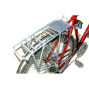 Trans-X Adjustable Black Alloy Pannier Rack