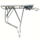 Trans-X Adjustable Black Alloy Pannier Rack