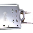 Trans-X Adjustable Silver Alloy Pannier Rack
