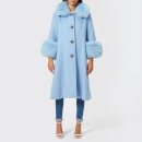 Saks Potts Women's Yvonne Sky Blue Coat - Blue