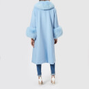 Saks Potts Women's Yvonne Sky Blue Coat - Blue