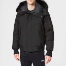 KENZO Men's Faux Fur Bomber Jacket - Black