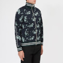 KENZO Men's Floral Track Top - Navy Blue
