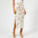 KENZO Women's Cheongsam Flower Skirt - Sand