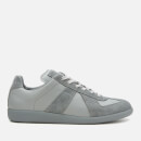 Maison Margiela Men's Replica Calfskin/Suede Low Top Trainers - Grafite