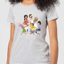 Bobs Burgers Family Fight Women's T-Shirt - Grey