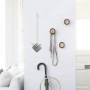 Umbra Silver Time Drop Wall Clock - Nickel