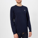 Lacoste Men's Classic Cotton Crew Knit Jumper - Navy