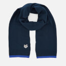 KENZO Men's Tiger Crest Scarf - Navy Blue