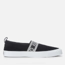 KENZO Men's Kapri Suede Slip On Trainers - Black
