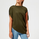 JW Anderson Women's Circle Knitted Top - Khaki