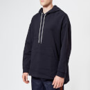 Wooyoungmi Men's Patchwork Hoodie - Black