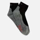 FALKE Ergonomic Sport System Women's Ru4 Short Socks - Black Mix