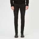 Neil Barrett Men's Skinny Modernist Biker Jeans - Black