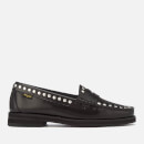 Bass Weejuns Women's Winter Weejun Penny Stud Leather Loafers - Black