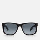 Ray-Ban Men's Justin Square Frame Sunglasses - Black Rubber