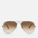 Ray-Ban Men's Aviator Metal Frame Sunglasses - Gunmetal