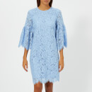 Ganni Women's Jerome Lace Dress - Serenity Blue