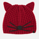 Karl Lagerfeld Women's Choupette Beanie - Rosewood
