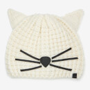 Karl Lagerfeld Women's Choupette Beanie - Cream