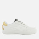 Diadora Women's B Elite Trainers - White/Gold