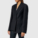 Helmut Lang Women's Peak Lapel Tuxedo Blazer - Black