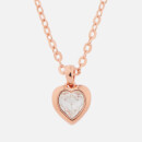 Ted Baker Women's Hannela Swarovski Crystal Heart Pendant - Rose Gold/Crystal