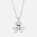 Ted Baker Women's Harpria: Heart Blossom Pendant - Silver/Crystal