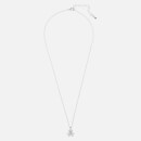 Ted Baker Women's Harpria: Heart Blossom Pendant - Silver/Crystal