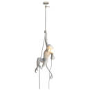 Seletti Indoor/Outdoor Ceiling Monkey Lamp - White