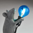 Seletti Standing Mouse Lamp - Grey