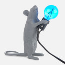 Seletti Standing Mouse Lamp - Grey