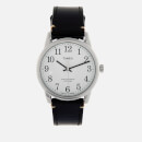 Timex Men's Easy Reader 40th Anniversary Special Edition Leather Strap Watch - Silver-Tone/Brown/Blue