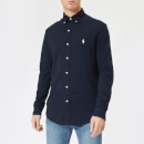 Polo Ralph Lauren Men's Featherweight Mesh Long Sleeve Shirt - Aviator Navy