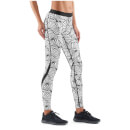 Skins Women's DNAmic Tights - Black/White