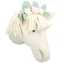 Fiona Walker England Wall Hanging Flower Unicorn Head