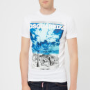 Dsquared2 Men's Dan Fit Large Logo T-Shirt - White