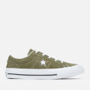 Converse Kids' One Star Ox Trainers - Field Surplus/White