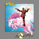 Marvel Deadpool Unicorn Battle Women's Sweatshirt - Grey