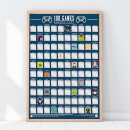 100 Games Bucket List Poster