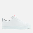 Camper Men's Runner Leather Low Top Trainers - White Natural
